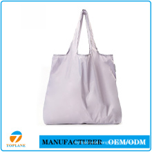 Reusable Foldable Fashion Nylon Women Shopping Bag Carrier Bag